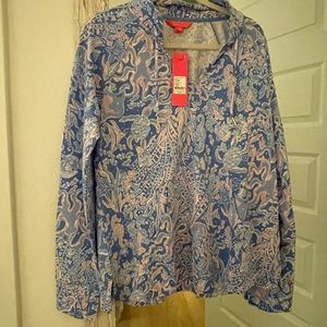 Lilly Pulitzer Cassie popover brand new!